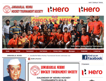 Tablet Screenshot of nehruhockey.com